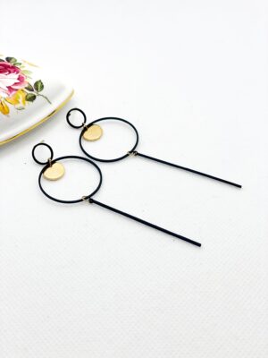 リングロングピアス