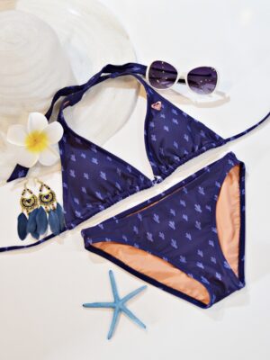 ［カップ付き］ビキニ水着2点セットレディース SIZE-M