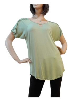 フレアレディースブラウス FREE SIZE