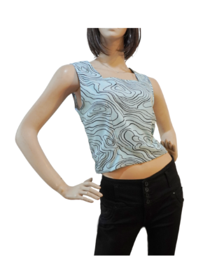 ガーゼレディースブラウス