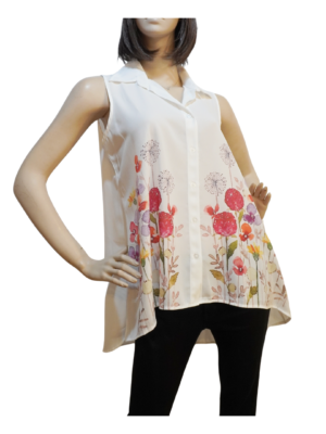 ガーゼレディースブラウス