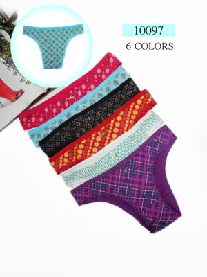 10097プリントコットンレディース パンティー