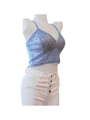 レディーストップライトブルーSIZE-FREE