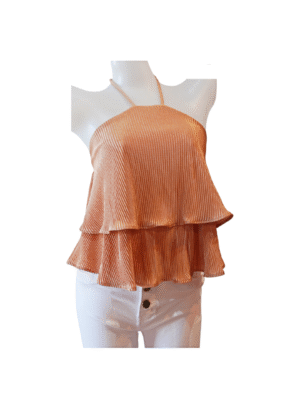 フレア  ブラウスベージュSIZE-FREE