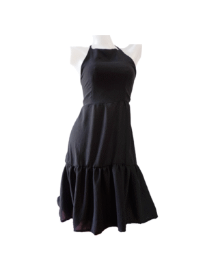 レディース エレガントドレスブラックSIZE:FREE