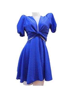 レディース ドレスショーツ付き　ブルー SIZE:FREE