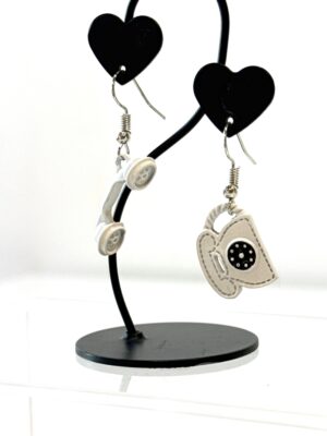 レトロテレホンイヤリング